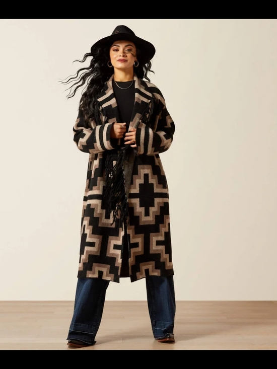 Ariat Sweaters - Ariat Kennesaw Southwest Longline Cardigan
